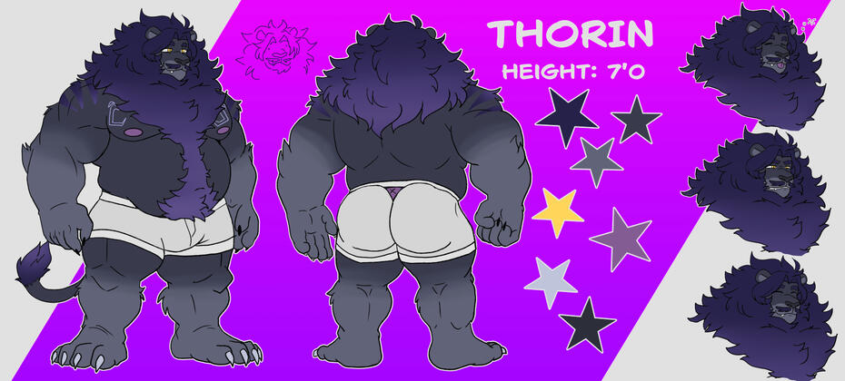 An example of what a sketch, flat color, and render will like